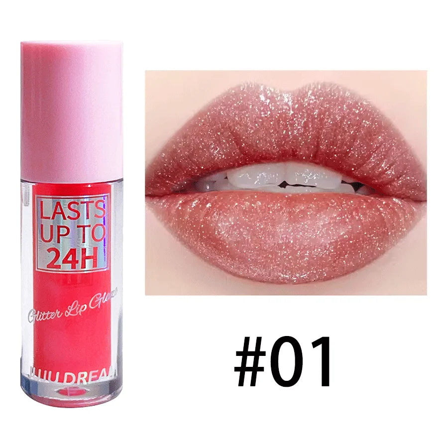 Long Lasting Glitter Lip Gloss for Hydrated Lips - Smarsty