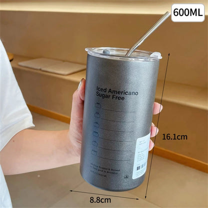 Portable Stainless Steel Coffee Thermos with Insulation - Smarsty
