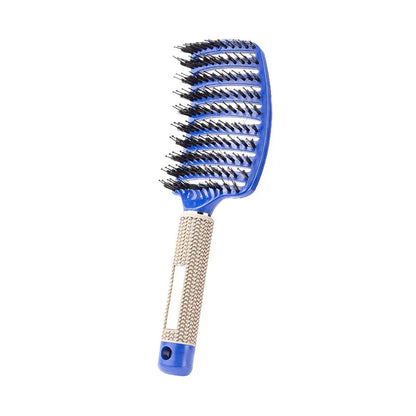 Boar Bristle Hair Brush for Scalp Massage and Detangling - Smarsty