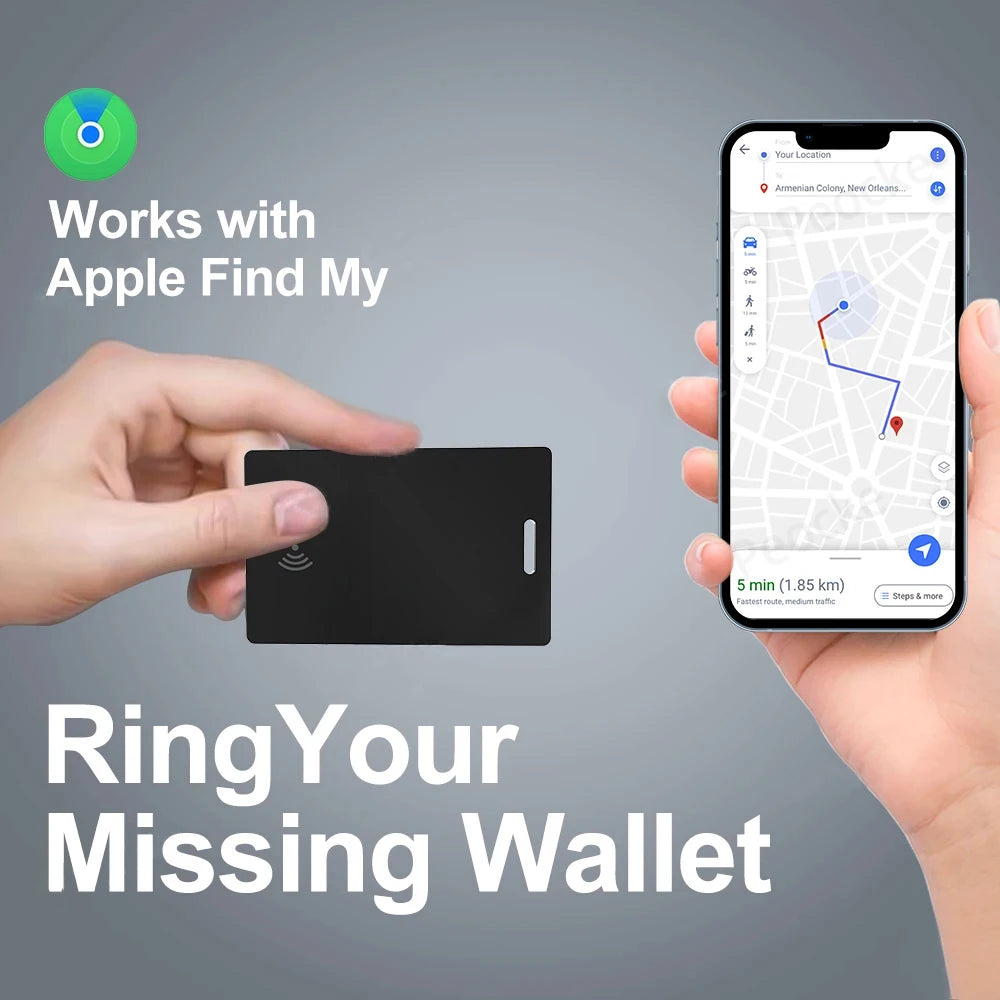 Anti-Loss GPS Tracking Card for Wallets - Smarsty