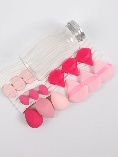 Spring Cosmetic Puff Set with Mini Makeup Eggs and Cushions - Smarsty