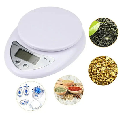 Portable Digital Kitchen Scale with LED Display - Smarsty