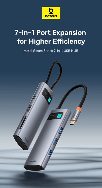 USB C Hub 4K60Hz HDMI PD 100W Multiport Card Reader