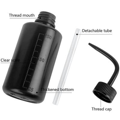 1PCS Tattoo Washing Bottle Clean Squeeze Bottle Eyelash Extension Cleaning Laboratory Measuring Bottles Plastic Makeup Tool - Smarsty