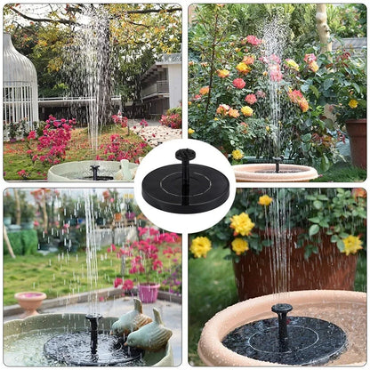 Solar Powered Mini Water Fountain for Bird Baths - Smarsty