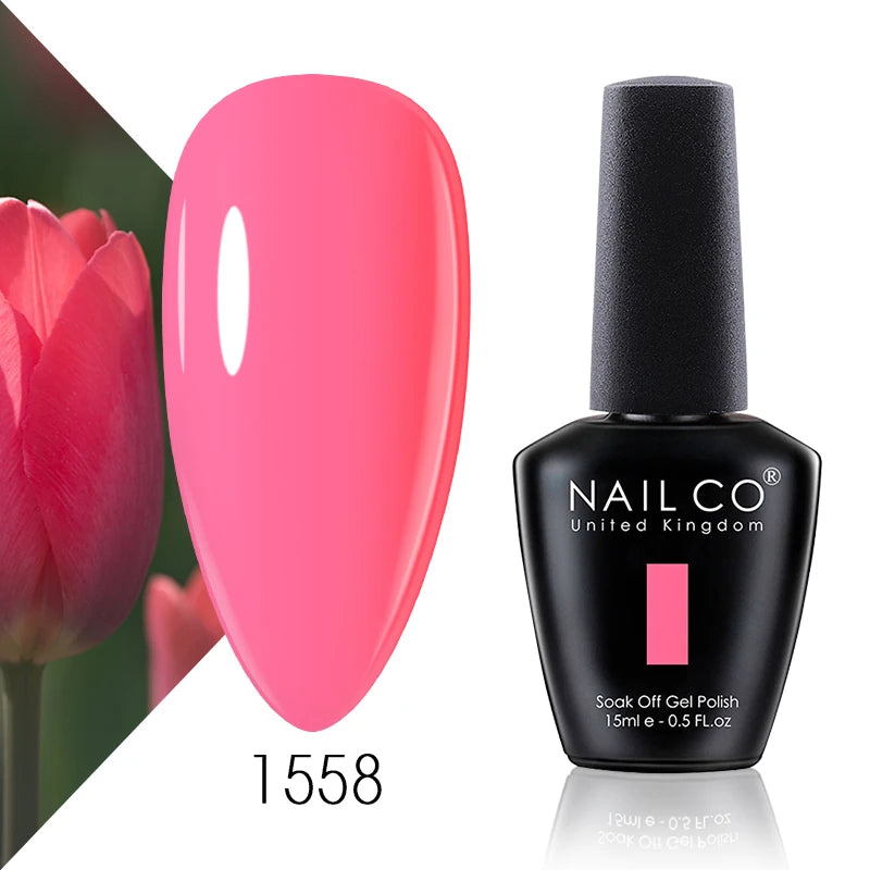 NAILCO 15ml Gel Top Coat and Base Coat for Long-Lasting Shine - Smarsty