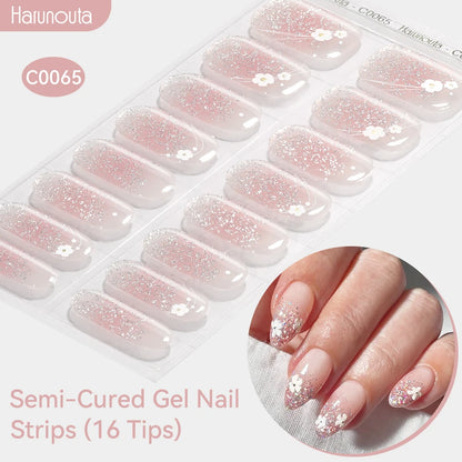 Gradient Auroras Gel Nail Strips for Easy DIY Manicure - Smarsty