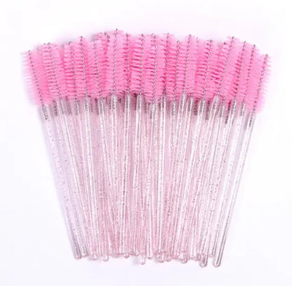 Disposable Eyelash Brushes for Makeup Application 50 or 100 Pack - Smarsty