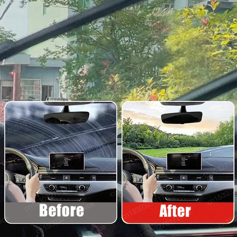 Car Glass Polish Kit Hydrophobic Windshield Coating - Smarsty