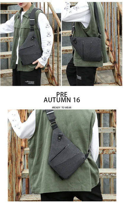 Anti Theft Travel Crossbody Bag With Hidden Wallet Secure - Smarsty