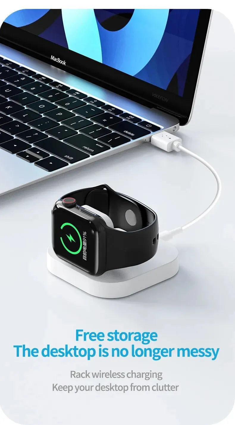 Magnetic Wireless Watch Charger Dock For Smartwatch S8 Ultra - Smarsty