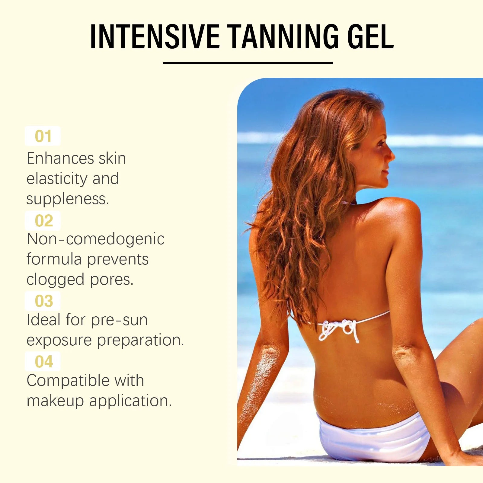 Hydrating Carrot Tanning Gel for Natural Sunless Tan - Smarsty