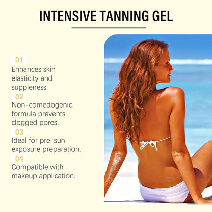 Hydrating Carrot Tanning Gel for Natural Sunless Tan - Smarsty