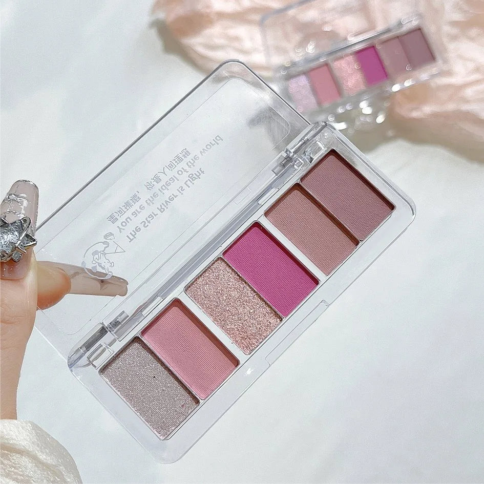 Glitter Eyeshadow Palette Brightening Waterproof Matte Finish - Smarsty