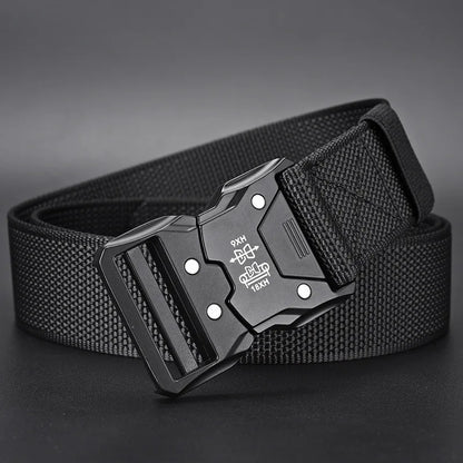Tactical Waist Belt with Durable Automatic Buckle - Smarsty