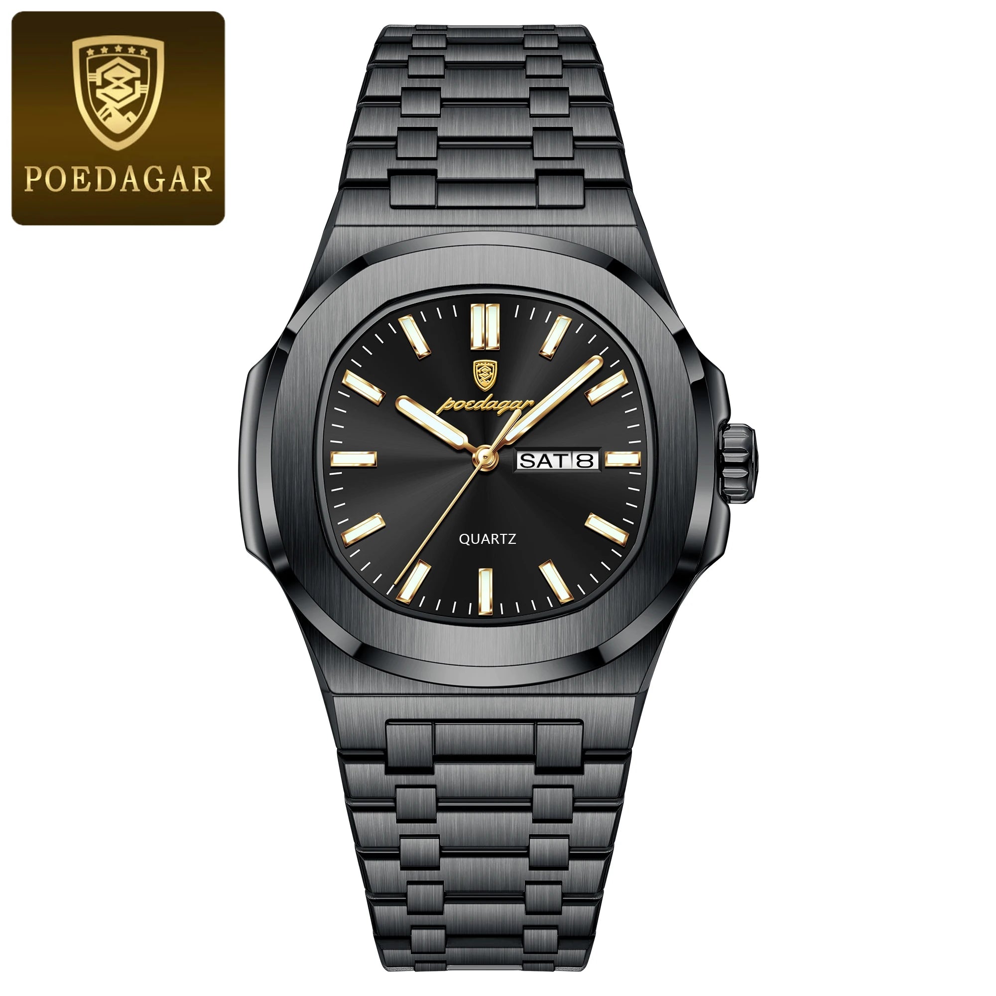 Luxury Waterproof Military Men's Watch with Luminous Feature - Smarsty