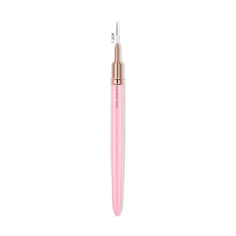 Black Nail Art Liner Brushes for Precision Design - Smarsty