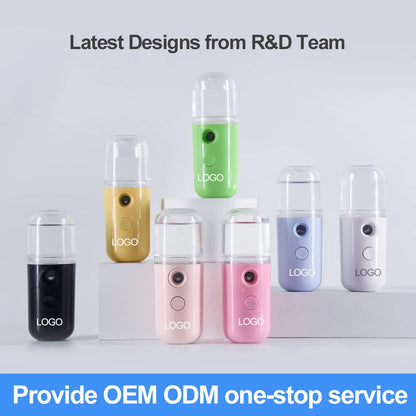 Portable Rechargeable Mini Facial Steamer for Hydration - Smarsty