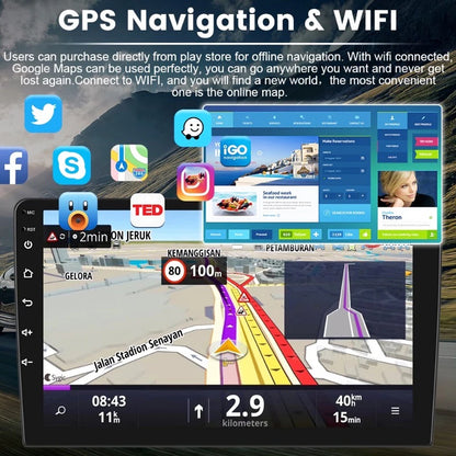 Universal Android 13 Car Stereo Seven Inch GPS Navigation - Smarsty