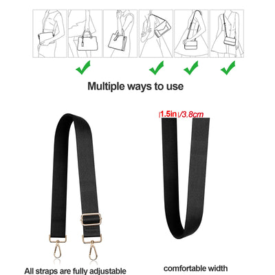 Purse Strap Handbags Crossbody Women Adjustable Replacement Bag Belt Guitar Straps Printing Detachable Sling Shoulder Strap - Smarsty