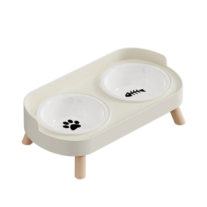 Colorful Double Bowl for Dogs and Cats with Large Capacity - Smarsty