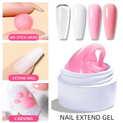 Clear Non-Stick Gel Nail Polish for Easy Sculpting - Smarsty