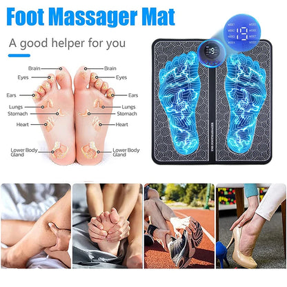 Electric Foot Massager Pad for Ultimate Relaxation - Smarsty