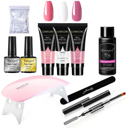 15ml Nail Gel Kit for Quick Extensions and Art - Smarsty