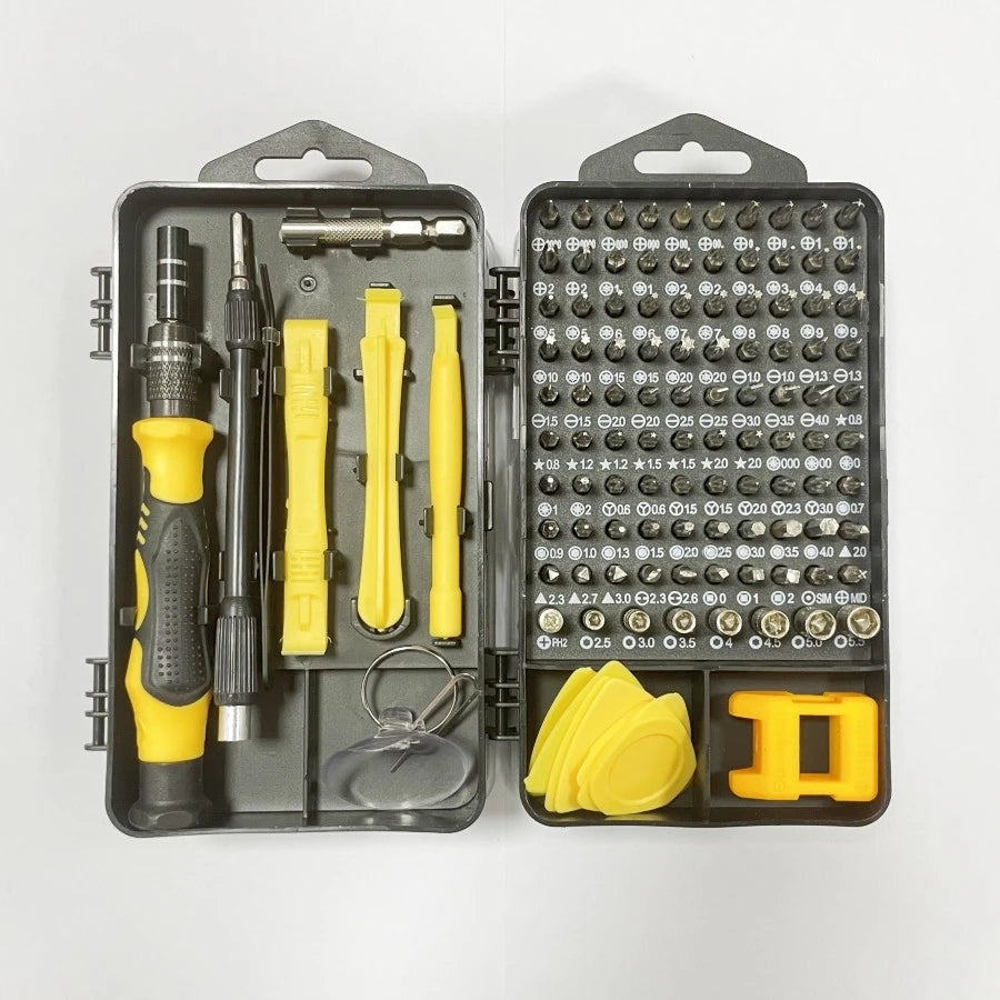 JCD Precision Screwdriver 115-in-1 Set Multifunctional Professional Repair Tool with 98pcs Magnetic Suitable for various repairs