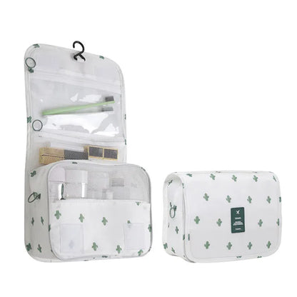 Waterproof Travel Makeup Bag With Hook For Women Toiletries - Smarsty