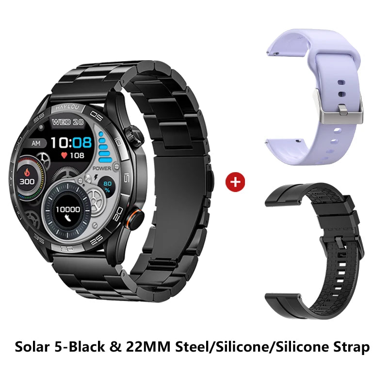 Haylou Solar 5 Smartwatch with Voice Calling and AMOLED Display - Smarsty