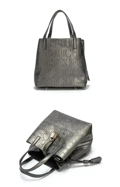Large Capacity Handbag With Lock Design Luxury Crossbody - Smarsty