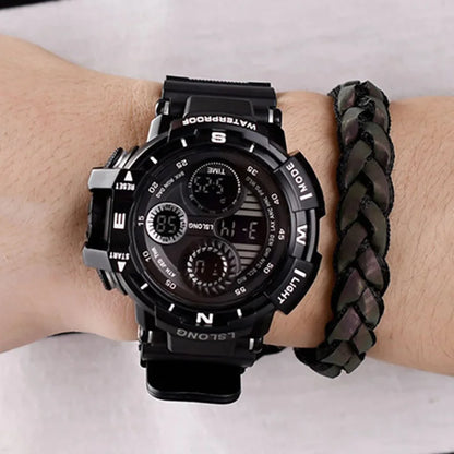 YIKAZE Waterproof Digital Sports Watch for Men - Smarsty