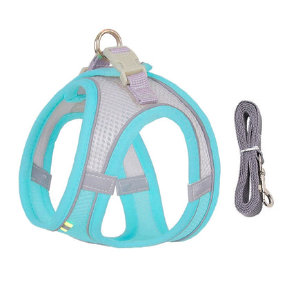 Adjustable Dog Harness Leash Set for Small Dogs - Smarsty