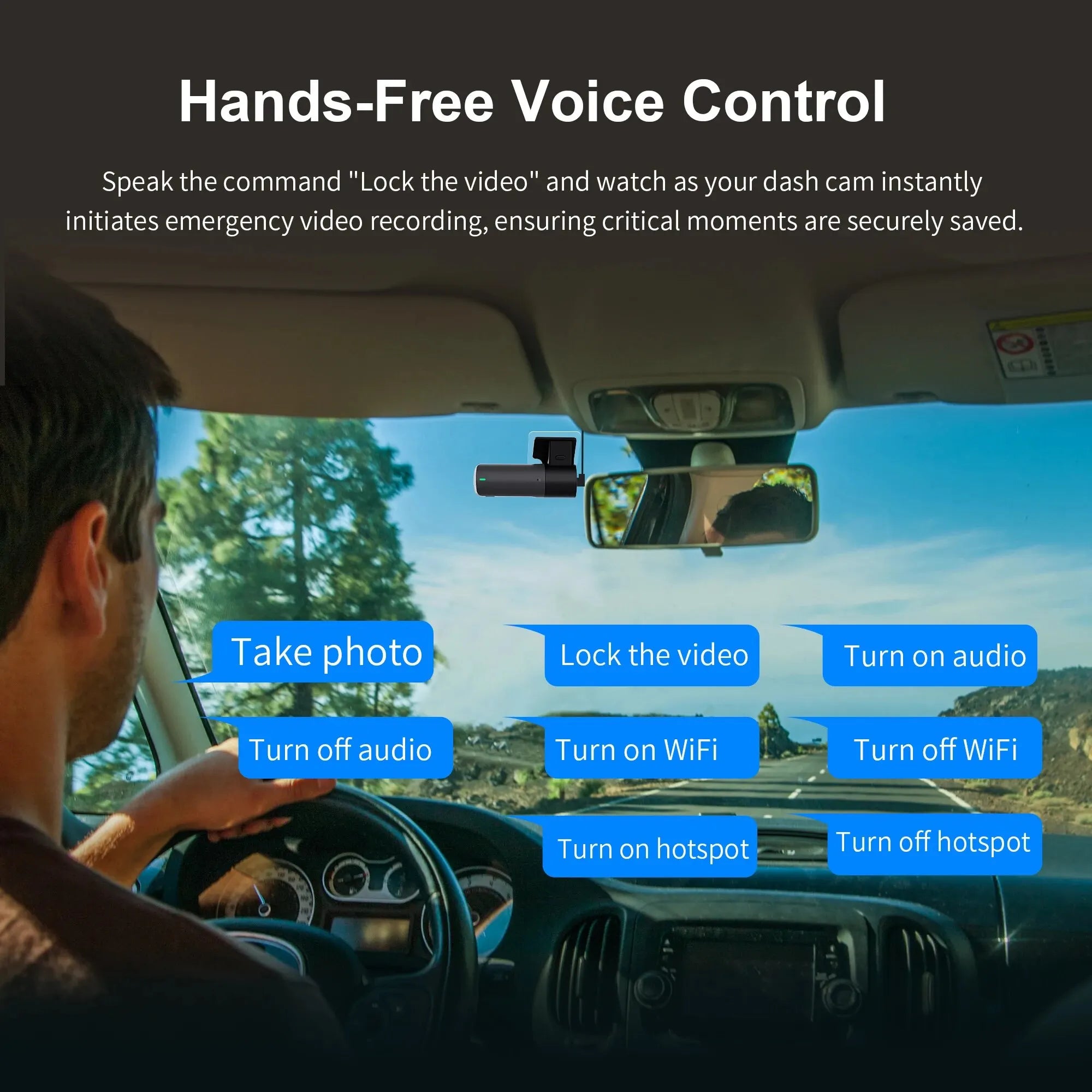 2K Car Dash Cam With Night Vision And Wireless WiFi - Smarsty