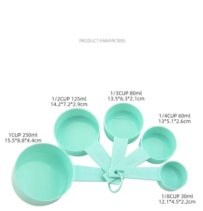 Kitchen Measuring Spoons Set Easy to Clean Eco-Friendly - Smarsty