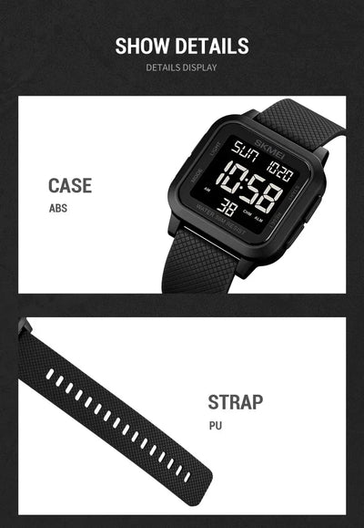 Skmei 1894 Military Waterproof Digital Watch for Men - Smarsty