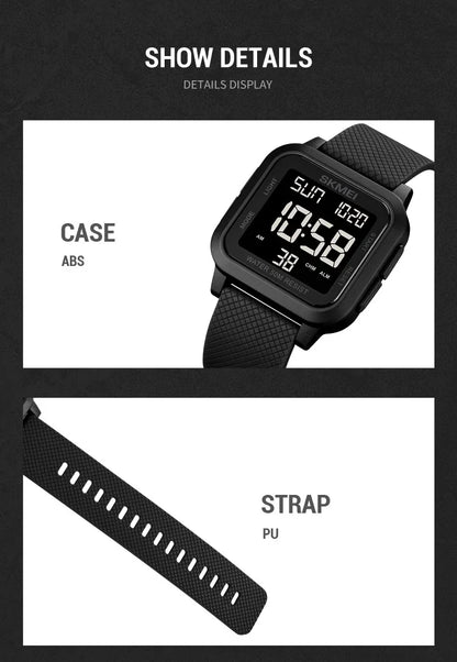 Skmei 1894 Military Waterproof Digital Watch for Men - Smarsty