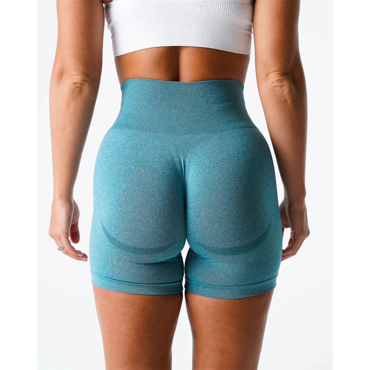 TKITK Seamless Shorts Women  Workout Shorts Fitness Sports Short Gym Yoga Shorts Yoga pants leggings cycling shark pants - Smarsty