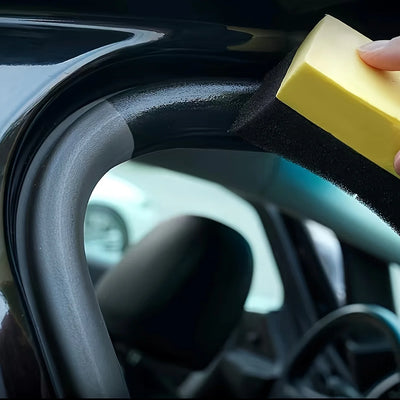 Black Shiny Tire wax - durable, long-lasting protection and repair for all kinds of tires - prevents cracks and whitens - Smarsty