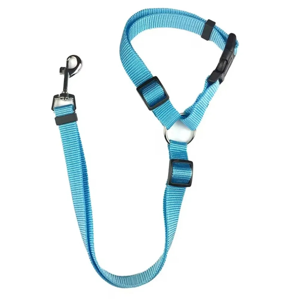 Adjustable Two-in-One Pet Car Seat Belt Harness - Smarsty