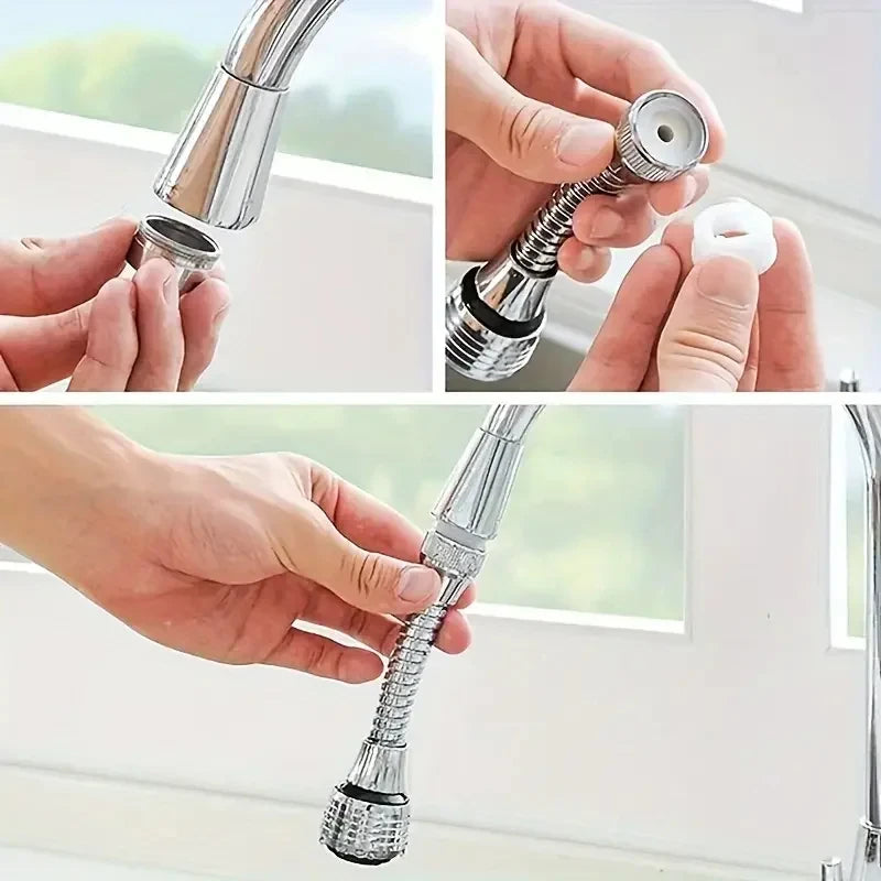 360 Degree Rotating Faucet Bubbler Water Saver - Smarsty