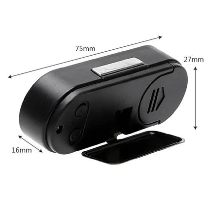 Car Dashboard Clock With Digital Thermometer And Display - Smarsty