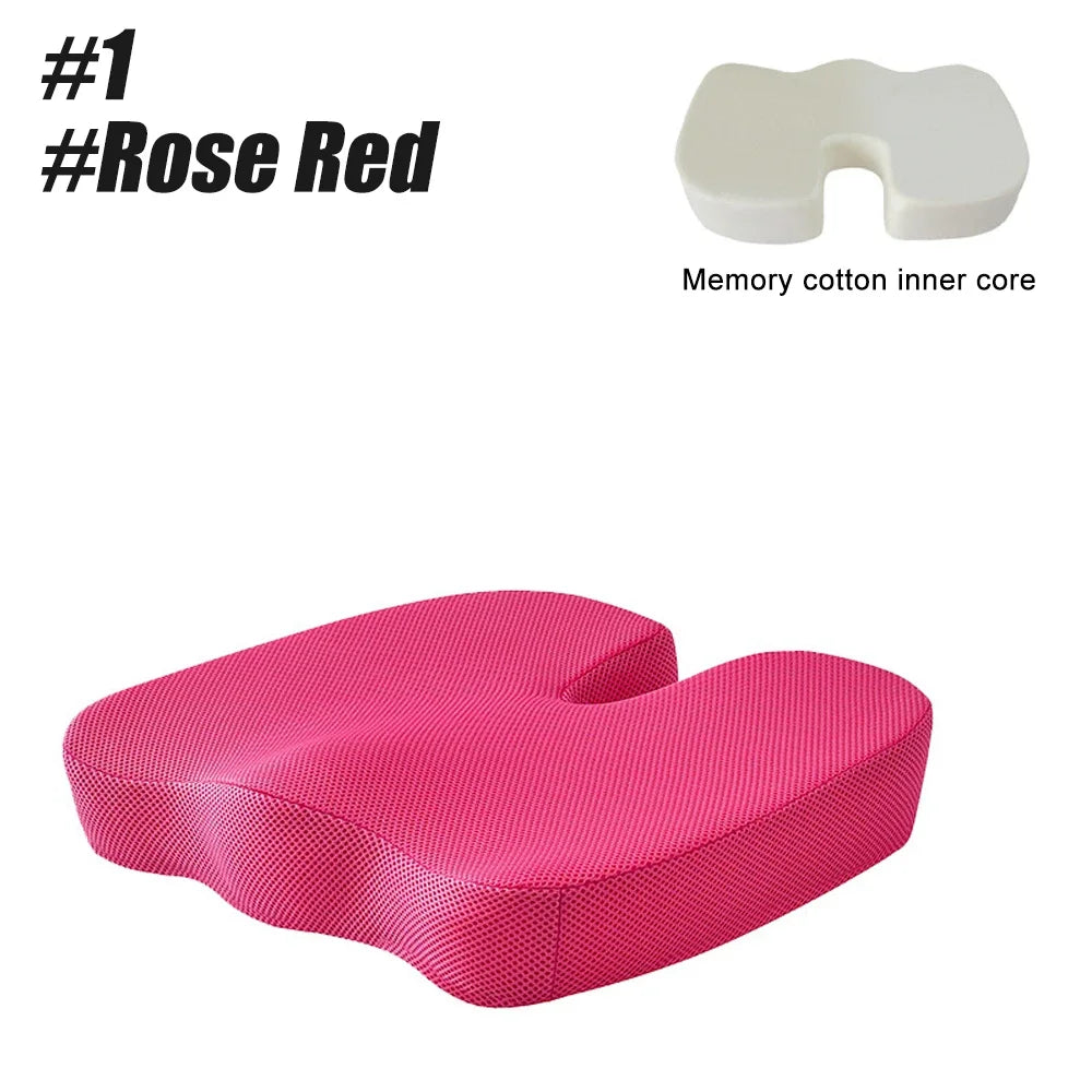 Ergonomic Memory Foam Seat Cushion for Office Chairs - Smarsty