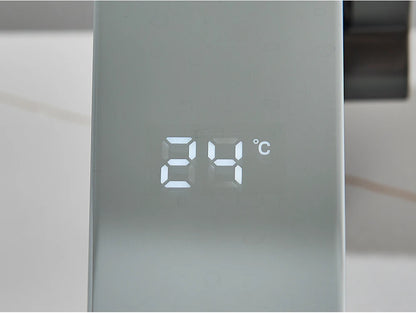 White Smart Sensor Basin Faucet with Digital Display - Smarsty