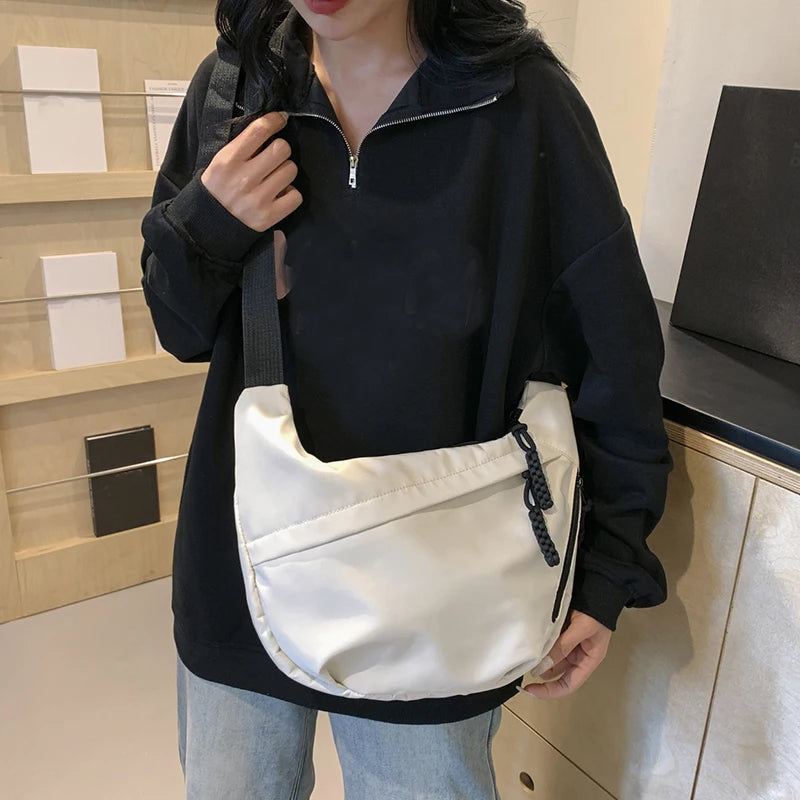 Lightweight Nylon Tote Bag With Shoulder Strap For Fitness - Smarsty