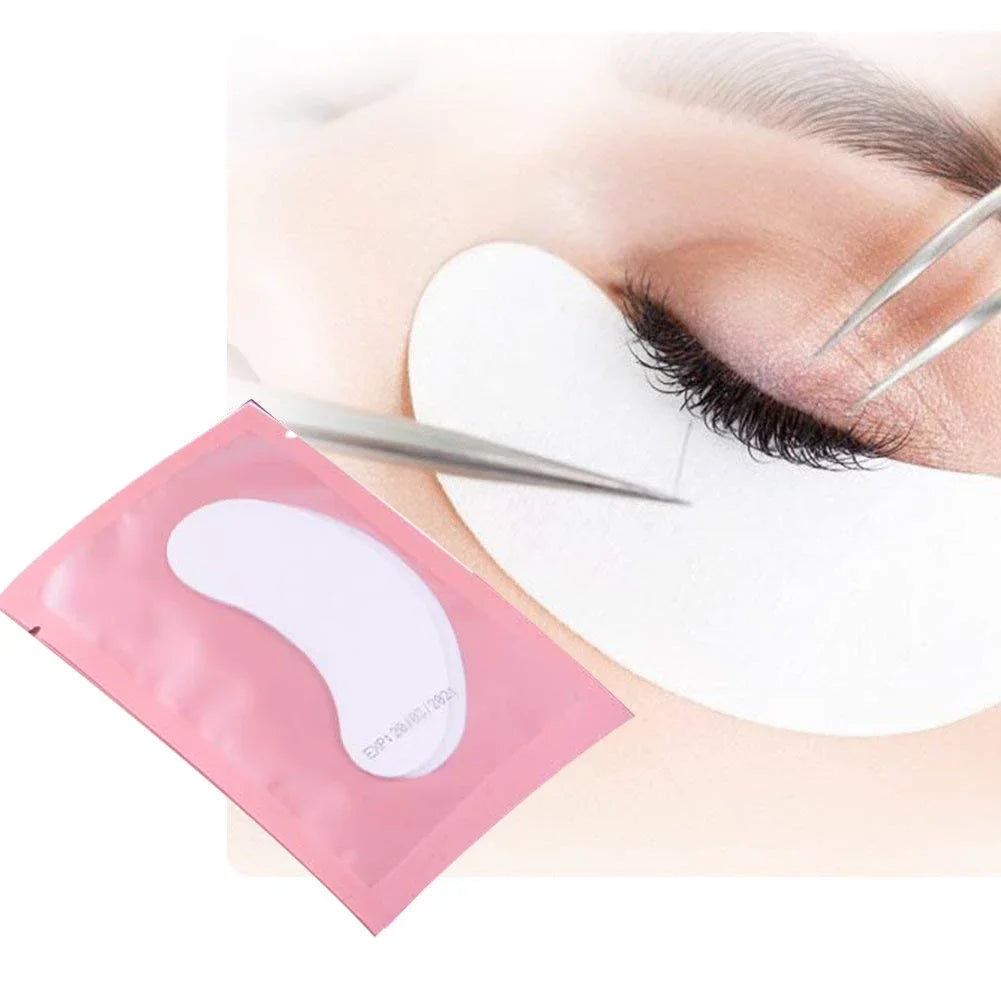 100 Pairs Eye Patches for Eyelash Extensions with Comfort Fit - Smarsty