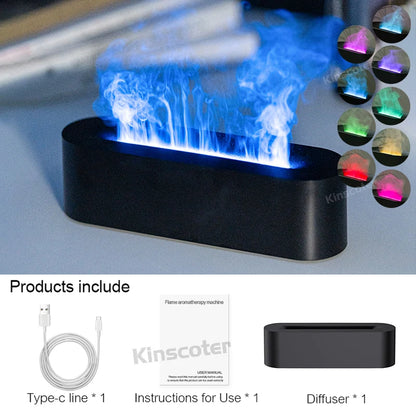 Kinscoter Ultrasonic Essential Oil Diffuser with Night Light - Smarsty
