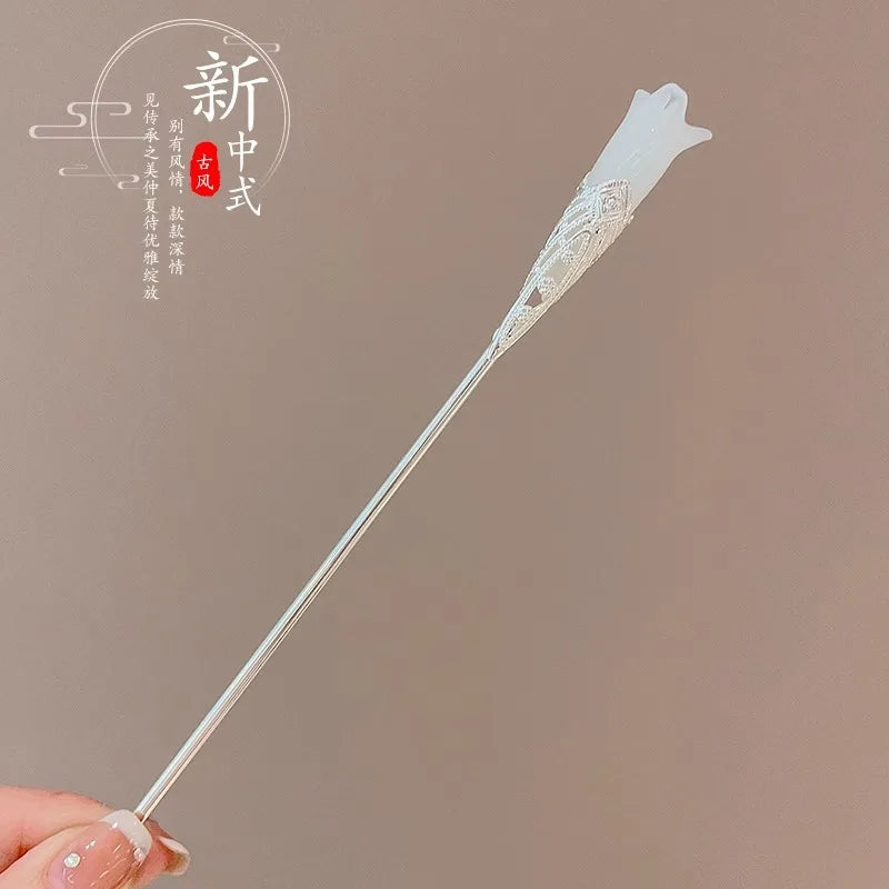 Elegant Flower Tassel Hair Clip for Women - Smarsty