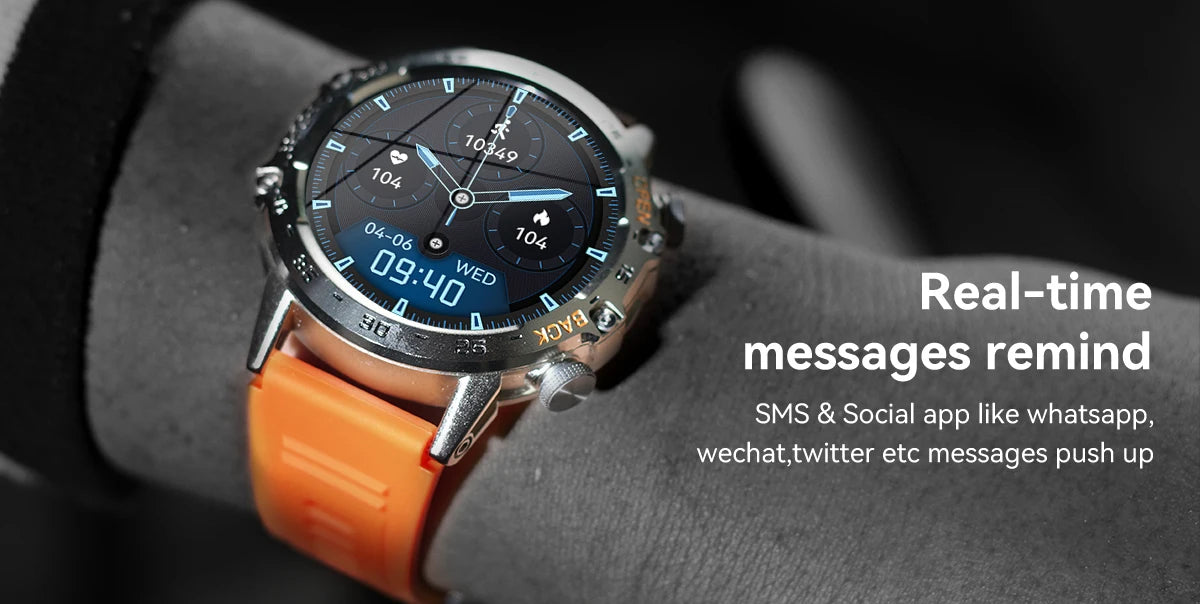 Bluetooth Call Smart Watch for Men with Fitness Tracker - Smarsty